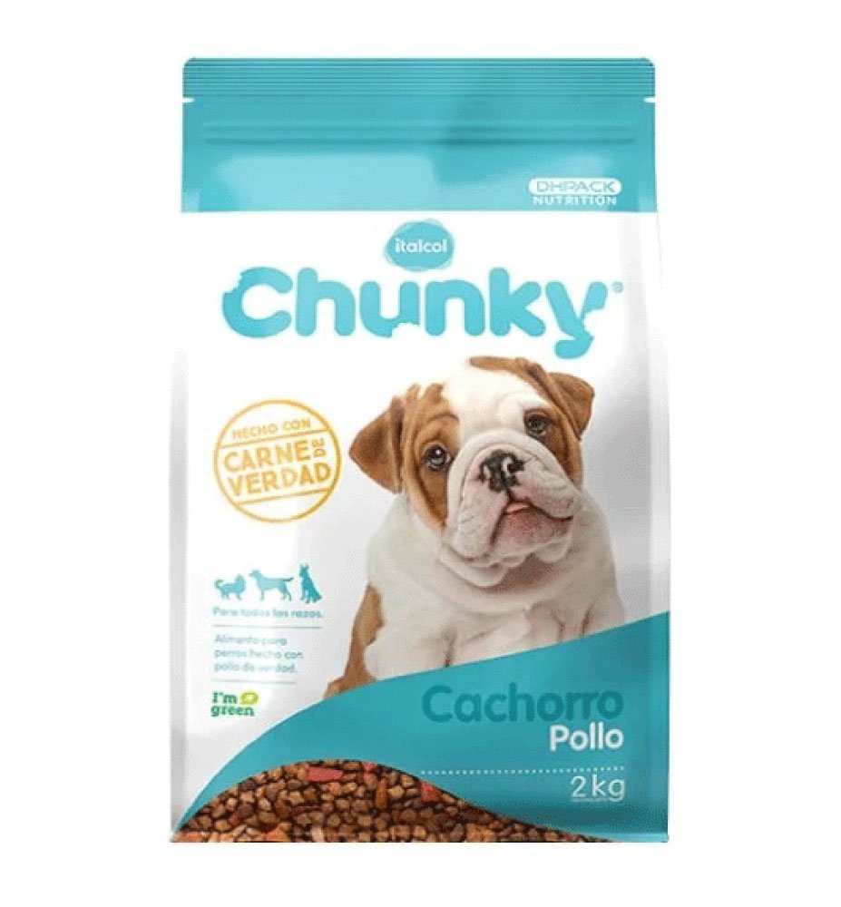 Chunky Cachorros Alimento Pollo | Perronalidad